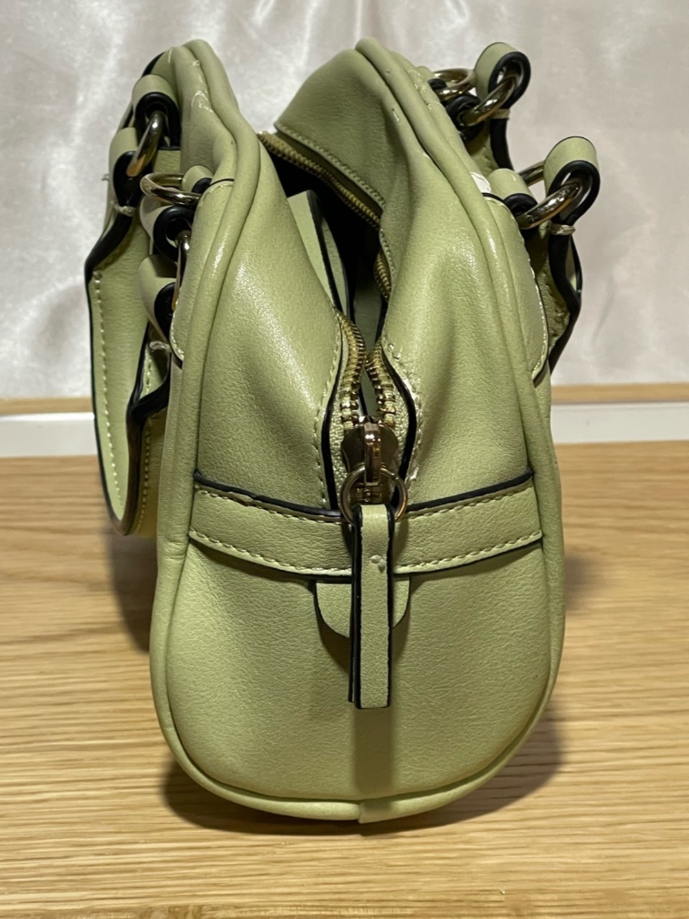 “ZARA”TRF -Sage green / Pastel /vegan leather / crossbody / “AS IS “Condition